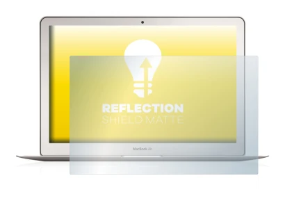 Imagen del dispositivo Apple MacBook Air 13" (Principios de 2015) con una amplia variedad de protectores de pantalla.