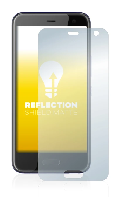 Imagen del dispositivo HTC U11 Life con una amplia variedad de protectores de pantalla.