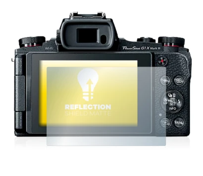 Imagen del dispositivo Canon PowerShot G1 X Mark III con una amplia variedad de protectores de pantalla.