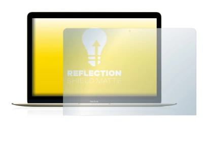 Imagen del dispositivo Apple MacBook Retina 12" (Principios de 2016) con una amplia variedad de protectores de pantalla.