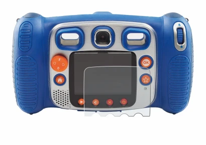 Imagen del dispositivo Vtech Kidizoom Duo 5.0 con una amplia variedad de protectores de pantalla.