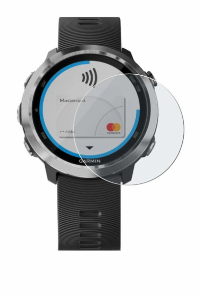 Imagen del dispositivo Garmin Forerunner 645 con una amplia variedad de protectores de pantalla.