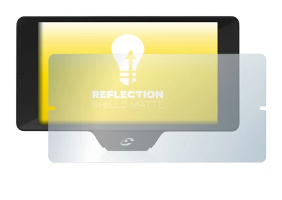 Imagen del dispositivo Coyote Nav+ 2017 con una amplia variedad de protectores de pantalla.