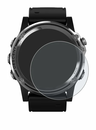 Imagen del dispositivo Garmin Descent Mk1 con una amplia variedad de protectores de pantalla.