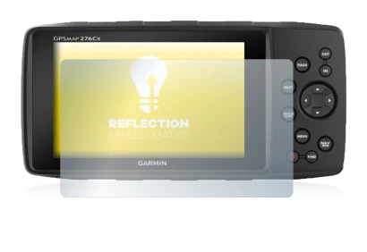 Imagen del dispositivo Garmin GPSMAP 276Cx con una amplia variedad de protectores de pantalla.