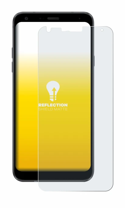 Imagen del dispositivo LG Q7 con una amplia variedad de protectores de pantalla.