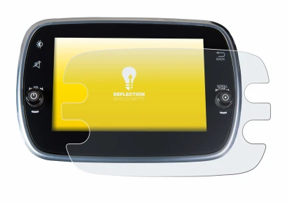 Imagen del dispositivo Fiat 500X 2016-2019 Uconnet 7" con una amplia variedad de protectores de pantalla.