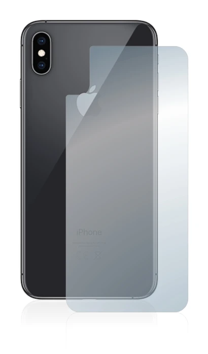 Imagen del dispositivo Apple iPhone Xs Max (Trasera) con una amplia variedad de protectores de pantalla.