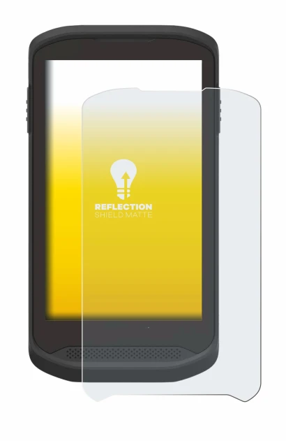 Imagen del dispositivo Zebra TC25 con una amplia variedad de protectores de pantalla.