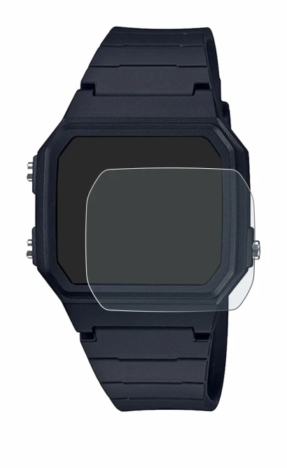 Imagen del dispositivo Casio Unisex F-91W con una amplia variedad de protectores de pantalla.