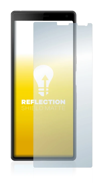Imagen del dispositivo Sony Xperia 10 con una amplia variedad de protectores de pantalla.