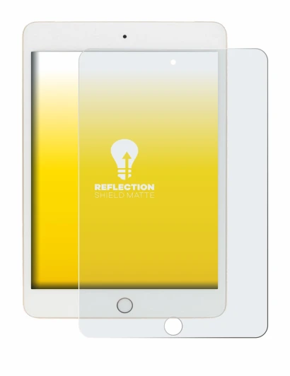 Imagen del dispositivo Apple iPad Mini 5 2019 (5a. Gen.) con una amplia variedad de protectores de pantalla.