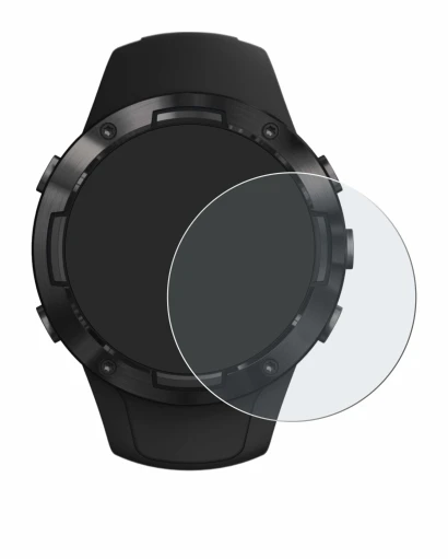 Imagen del dispositivo Suunto 5 con una amplia variedad de protectores de pantalla.
