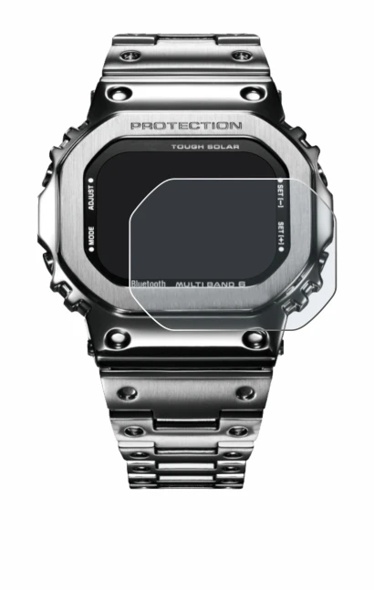 Imagen del dispositivo Casio G-Shock GMW-B5000D-1ER con una amplia variedad de protectores de pantalla.