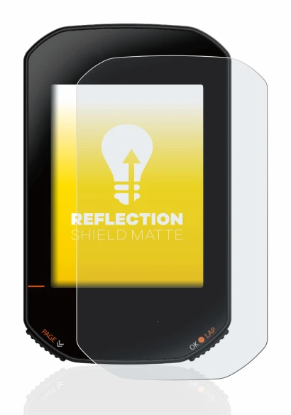 Imagen del dispositivo Bryton Rider 420 con una amplia variedad de protectores de pantalla.