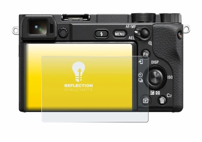 Imagen del dispositivo Sony Alpha 6100 con una amplia variedad de protectores de pantalla.
