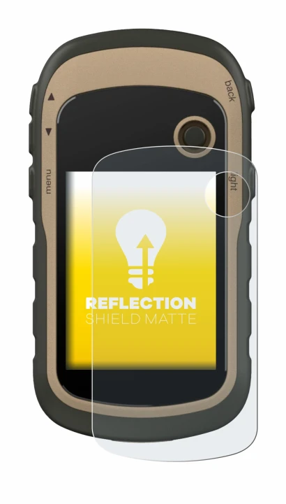 Imagen del dispositivo Garmin eTrex 32x con una amplia variedad de protectores de pantalla.
