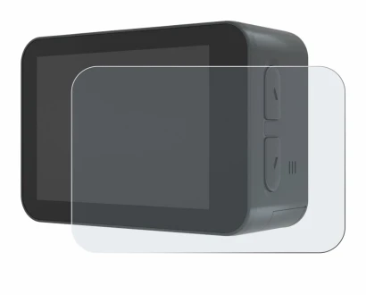 Imagen del dispositivo Akaso V50X con una amplia variedad de protectores de pantalla.