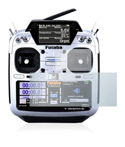 Imagen del dispositivo Robbe Futaba T32MZ con una amplia variedad de protectores de pantalla.