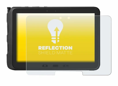 Imagen del dispositivo Samsung Galaxy Tab Active Pro con una amplia variedad de protectores de pantalla.