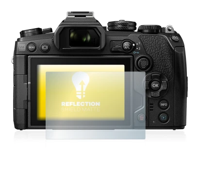 Imagen del dispositivo Olympus OM-D E-M1 Mark III con una amplia variedad de protectores de pantalla.