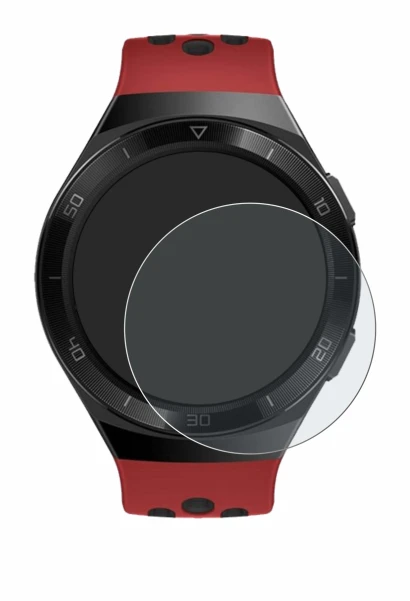 Imagen del dispositivo Huawei Watch GT 2e con una amplia variedad de protectores de pantalla.