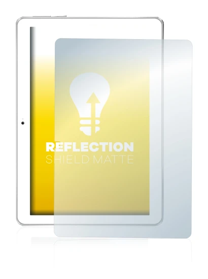 Imagen del dispositivo Toscido X104 10" con una amplia variedad de protectores de pantalla.