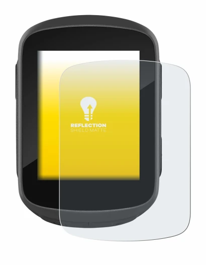 Imagen del dispositivo Garmin Edge 130 Plus con una amplia variedad de protectores de pantalla.
