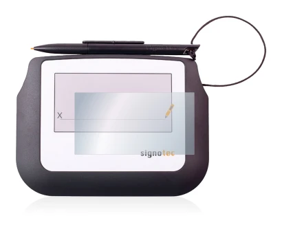 Imagen del dispositivo Signotec Signature Sigma Lite con una amplia variedad de protectores de pantalla.