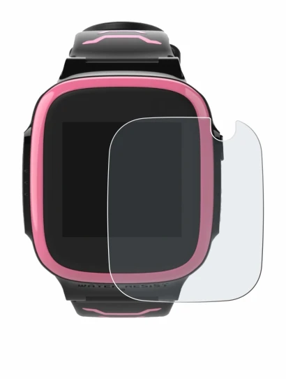 Imagen del dispositivo Xplora X5 Play con una amplia variedad de protectores de pantalla.