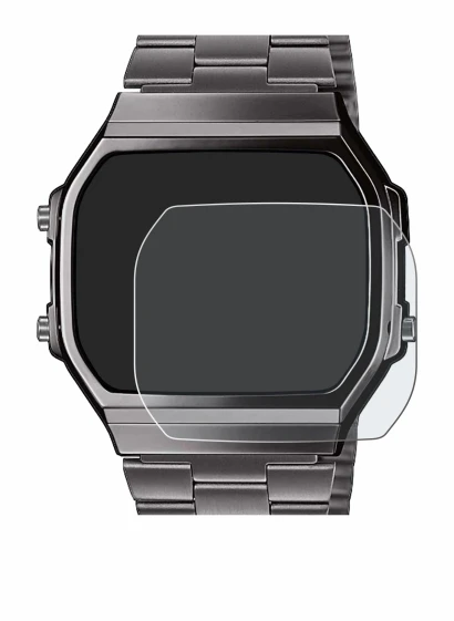 Imagen del dispositivo Casio A168WEGG-1BEF con una amplia variedad de protectores de pantalla.