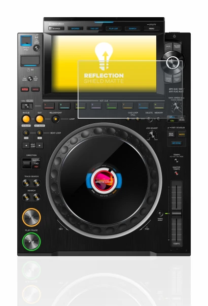 Imagen del dispositivo Pioneer CDJ 3000 con una amplia variedad de protectores de pantalla.