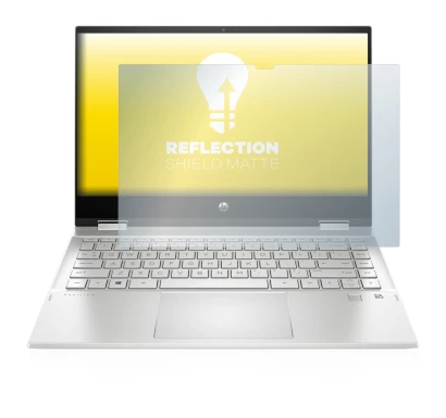 Imagen del dispositivo HP Pavilion x360 (14-dwX) con una amplia variedad de protectores de pantalla.