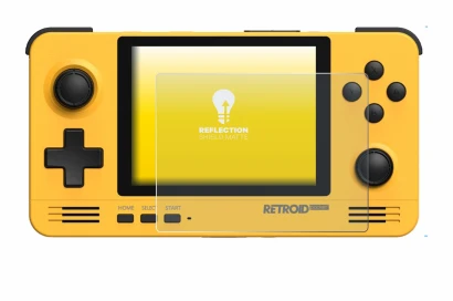 Imagen del dispositivo Retroid Pocket 2 con una amplia variedad de protectores de pantalla.