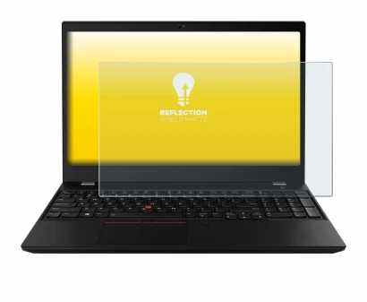 Imagen del dispositivo Lenovo ThinkPad T15 con una amplia variedad de protectores de pantalla.