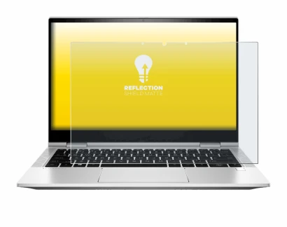 Imagen del dispositivo HP EliteBook x360 830 G8 con una amplia variedad de protectores de pantalla.