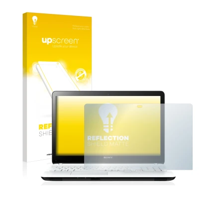 Parte frontal de un envase de producto con el logotipo de la marca upscreen. Al lado se muestra el dispositivo Philips 24BDL41