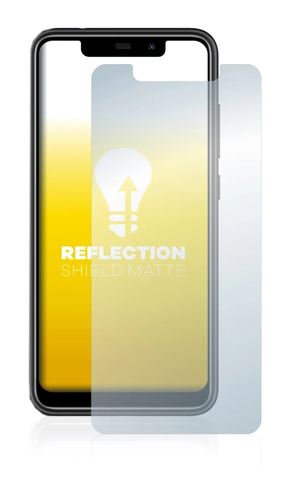 Imagen del dispositivo Oukitel C22 con una amplia variedad de protectores de pantalla.