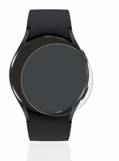 Imagen del dispositivo Samsung Galaxy Watch 4 (40mm) con una amplia variedad de protectores de pantalla.