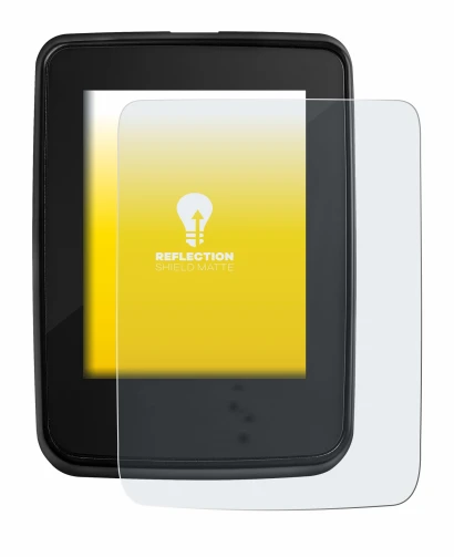 Imagen del dispositivo Giant RideDash Evo con una amplia variedad de protectores de pantalla.