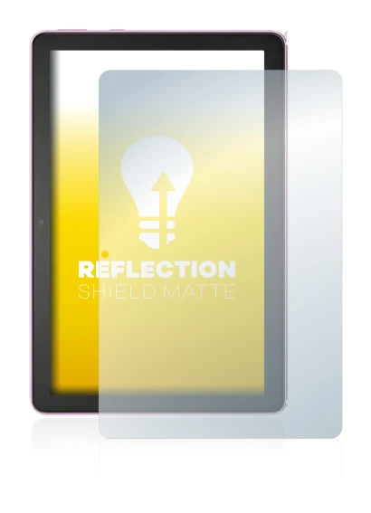 Imagen del dispositivo Amazon Fire HD 10 Plus 2021 (11a Gen.) con una amplia variedad de protectores de pantalla.