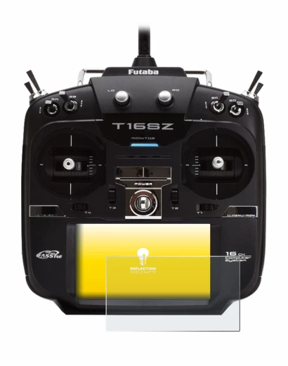 Imagen del dispositivo Robbe Futaba T16IZ con una amplia variedad de protectores de pantalla.