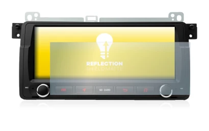 Imagen del dispositivo Xtrons PQ8046BL con una amplia variedad de protectores de pantalla.