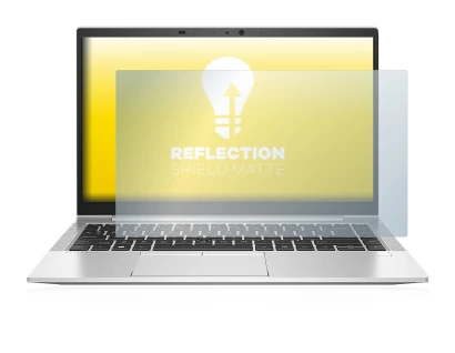 Imagen del dispositivo HP EliteBook 840 G7 con una amplia variedad de protectores de pantalla.