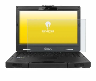Imagen del dispositivo Getac S410 con una amplia variedad de protectores de pantalla.