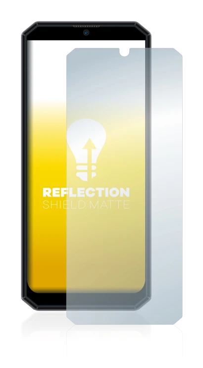 Imagen del dispositivo Oukitel K15 Plus con una amplia variedad de protectores de pantalla.