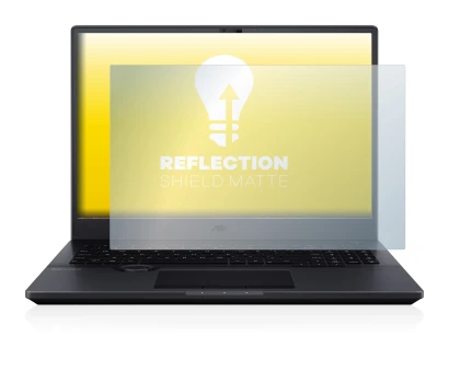 Imagen del dispositivo ASUS ProArt StudioBook Pro 16 OLED con una amplia variedad de protectores de pantalla.