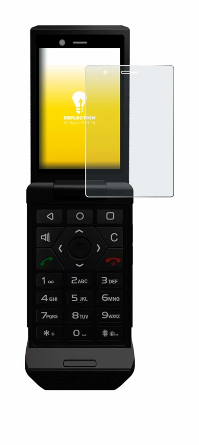 Imagen del dispositivo Caterpillar Cat S22 Flip con una amplia variedad de protectores de pantalla.