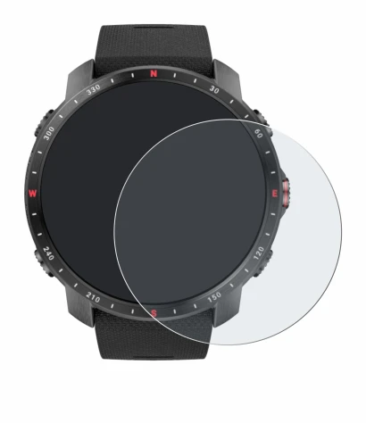 Imagen del dispositivo Polar Grit X Pro con una amplia variedad de protectores de pantalla.