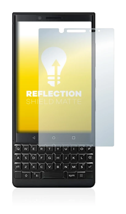Imagen del dispositivo BlackBerry Key2 (Dual Sim) con una amplia variedad de protectores de pantalla.